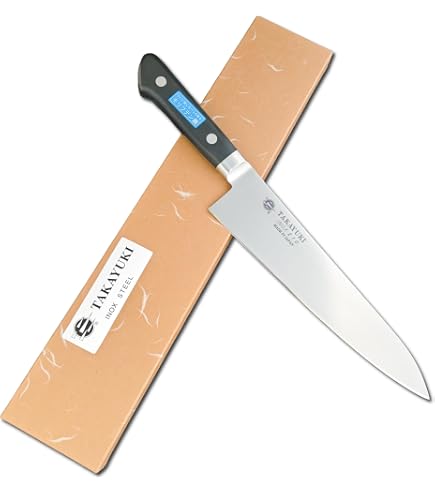 Amazon | 堺孝行 INOX 8A-ステンレス特殊鋼 両刃 (牛刀270mm[11014